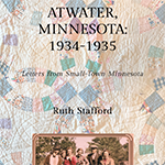 Atwater, Minnesota: 1934-1935 book cover.