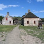 Great Hall and Kitchen at the North West depot at Grand Portage