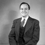 Hubert Humphrey during his run for the Mayor of Minneapolis in 1943.