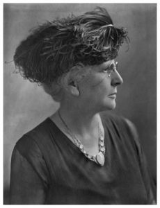 Clara Ueland, ca. 1918.