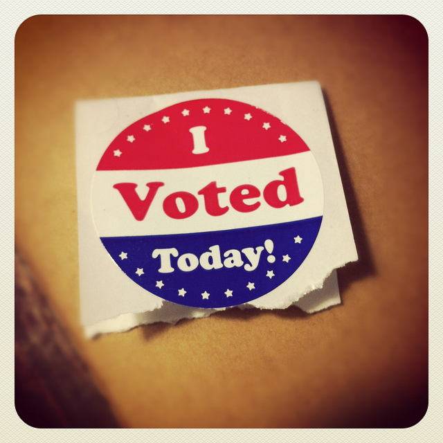 I voted sticker