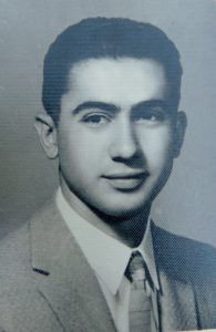 Pierre SImonian, high school graduation photo