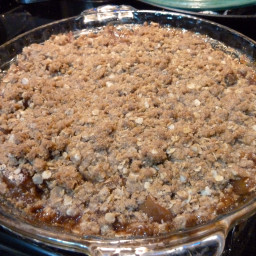 Applesauce Pie, oatmeal variation