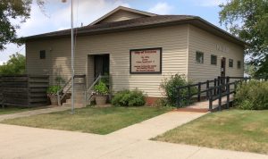 Exterior photo of the Ivanhoe Public Library