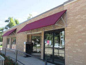 Exterior photograph of the Fulda Memorial Library