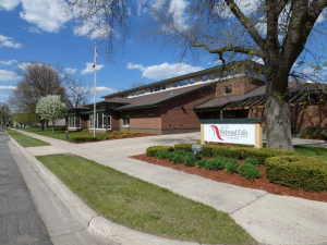 Exterior photograph of the Redwood Falls Public Library