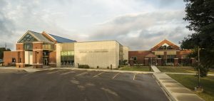 Exterior of the Marshall-Lyon County Public Library