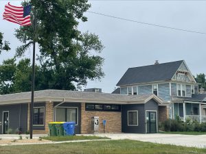 Exterior of the Meinders Community Library