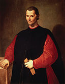 Portrait of Niccolò Machiavelli Santi di Tito [Public domain], via Wikimedia Commons