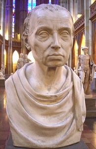 Statue of philosopher Immanuel Kant after Friedrich Hagemann (1773-1806)