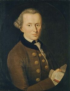 Immanuel Kant, By Johann Gottlieb Becker (1720-1782) [Public domain], via Wikimedia Commons