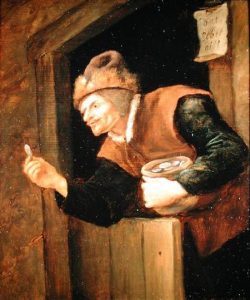 The Miser, by Jan Steen [Public domain], via Wikimedia Commons