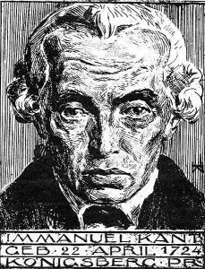 Immanuel Kant by Heinrich Wolff [Public domain], via Wikimedia Commons