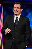 Stephen Colbert. This Image was released by the United States Army with the ID 111214-A-AO884-162 (next). This tag does not indicate the copyright status of the attached work. A normal copyright tag is still required. See Commons:Licensing for more information.