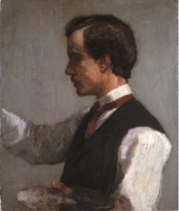 Portrait of William James Date circa 1859 by John LaFarge