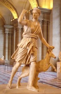 Artemis Louvre Museum [Public domain], via Wikimedia Commons