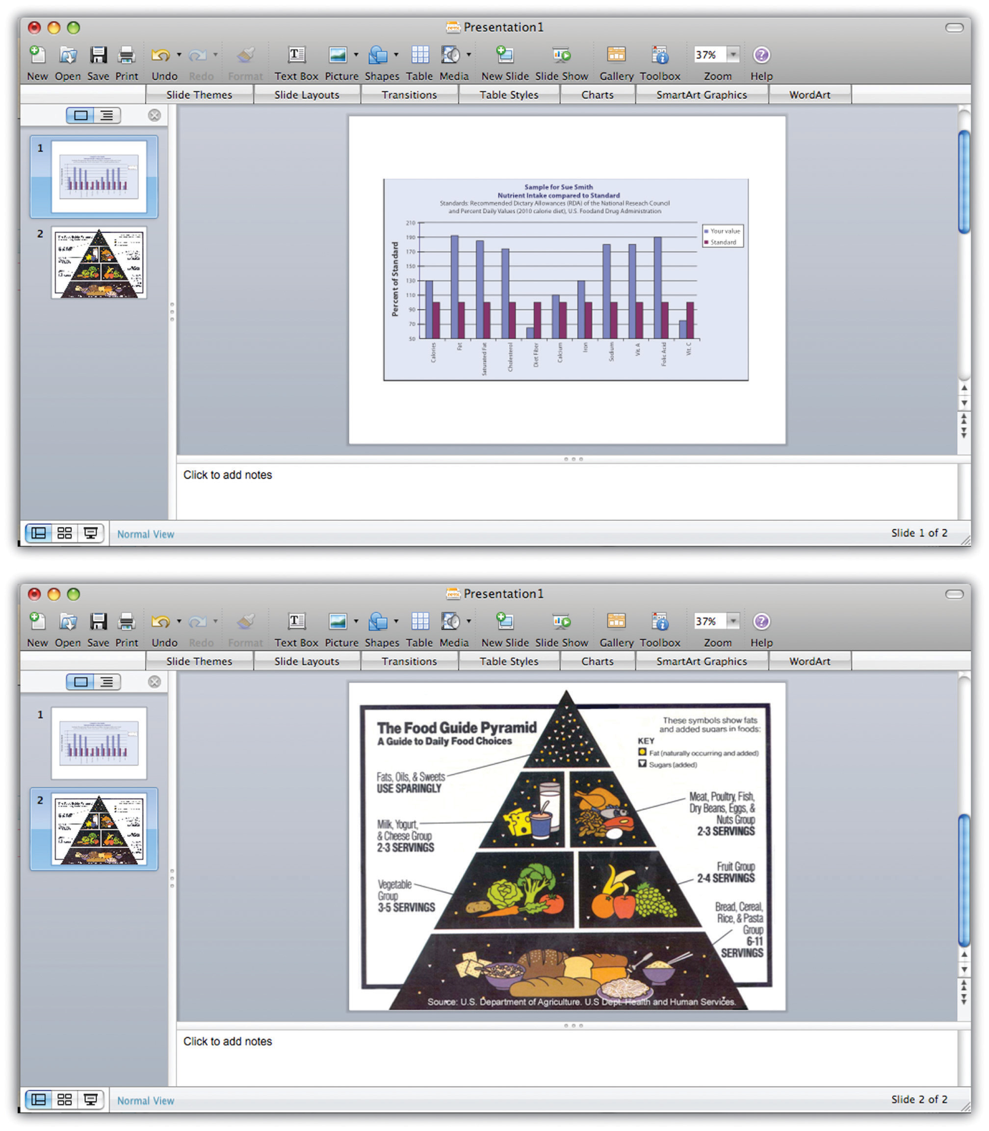 Screenshot of powerpoint