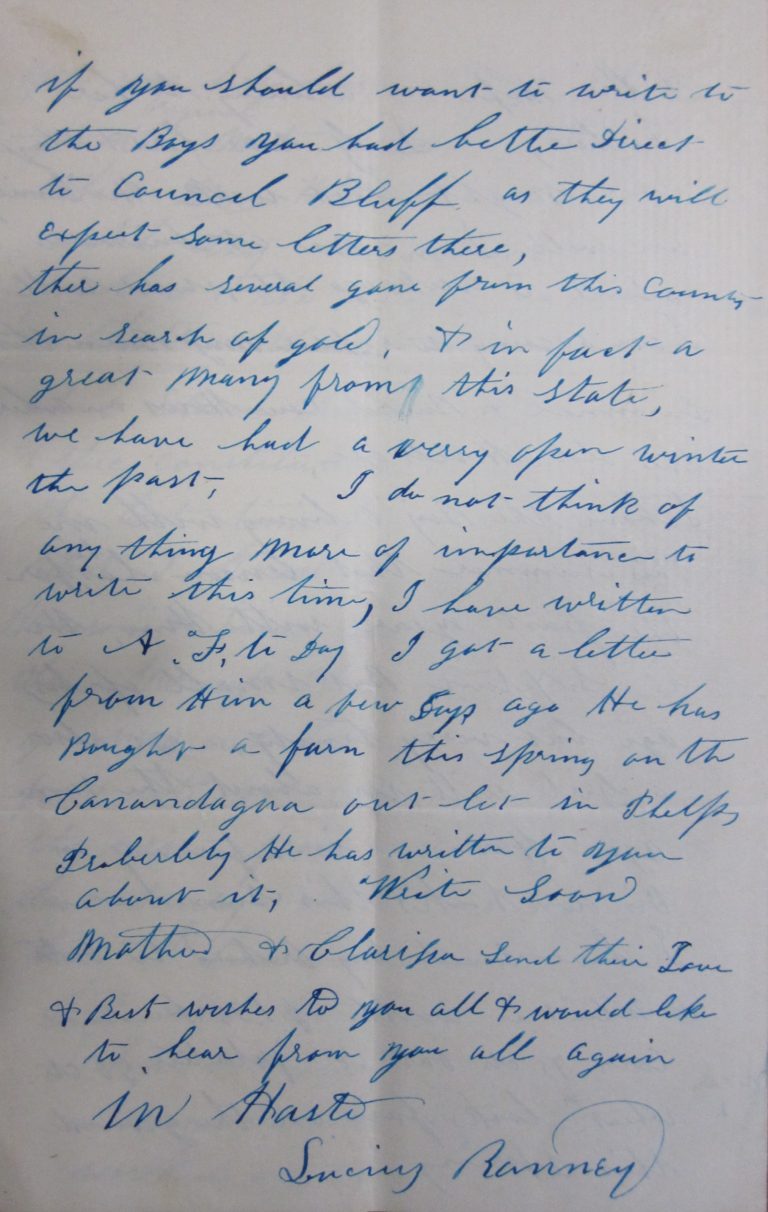 April 10, 1859 – The Ranney Letters: Family Correspondence During the ...