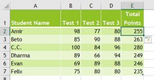 Excel Chapter 1 – Business Computers 365