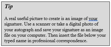 Signature Tip