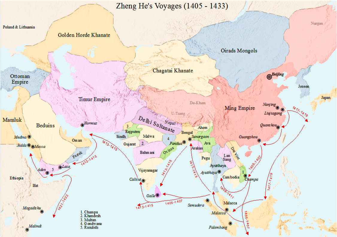 Zheng He Map