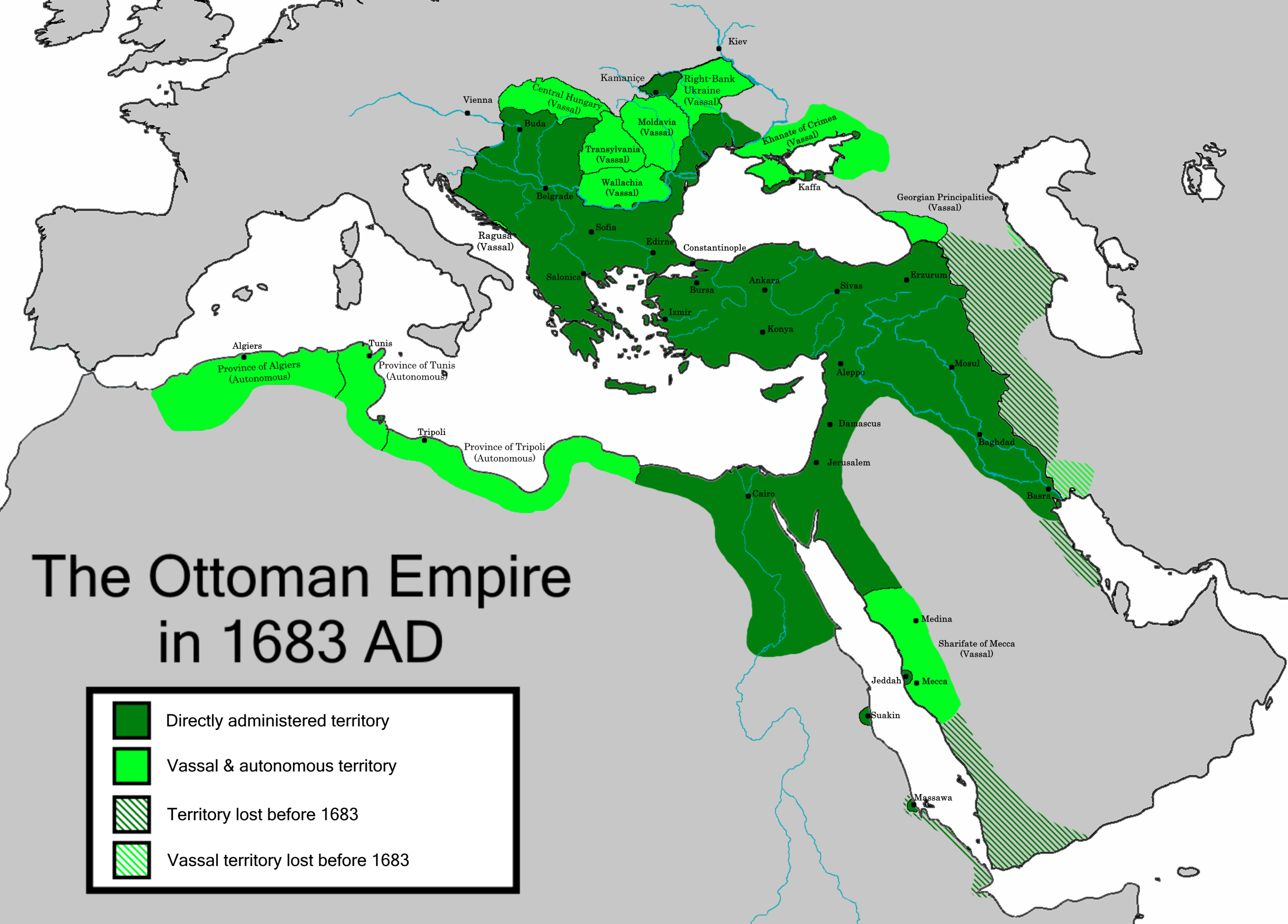 Ottoman Empire in 1683