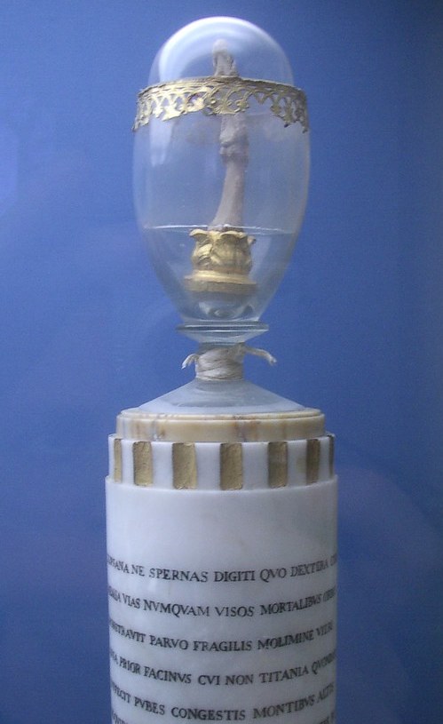 Galileo's middle finger