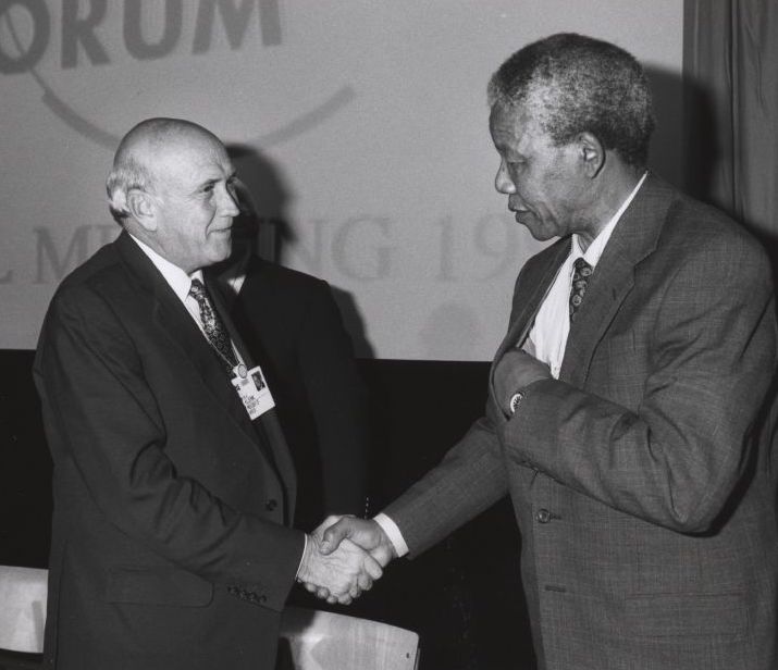 De Klerk and Mandela