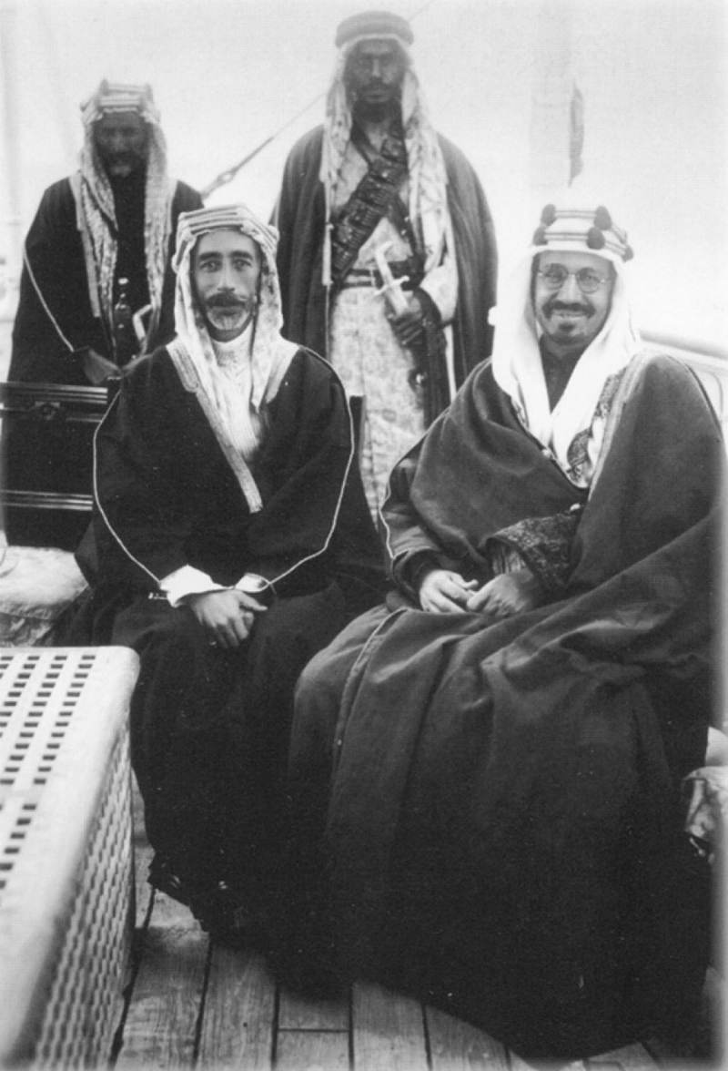 Ibn Saud and King Faisal