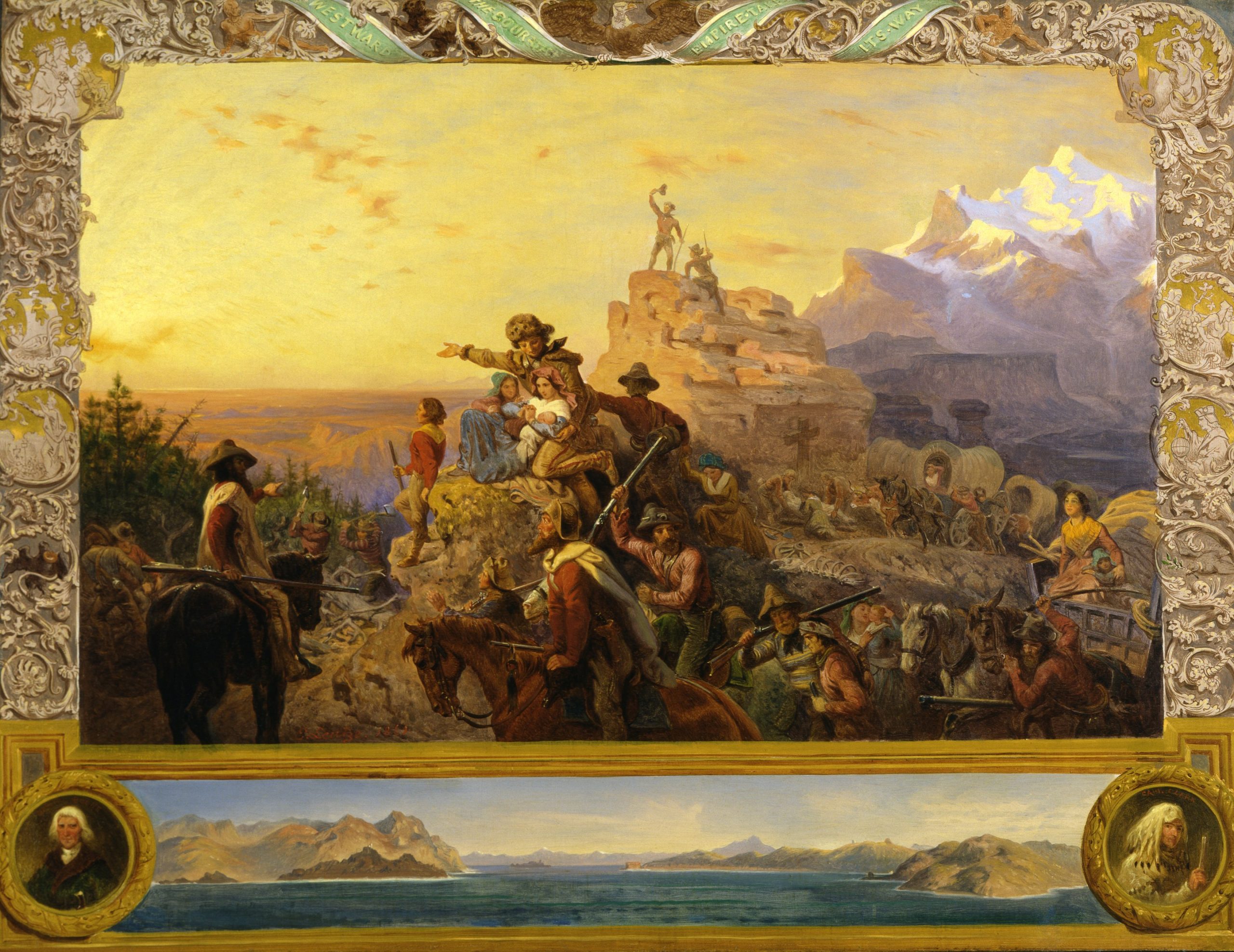 Manifest destiny painting