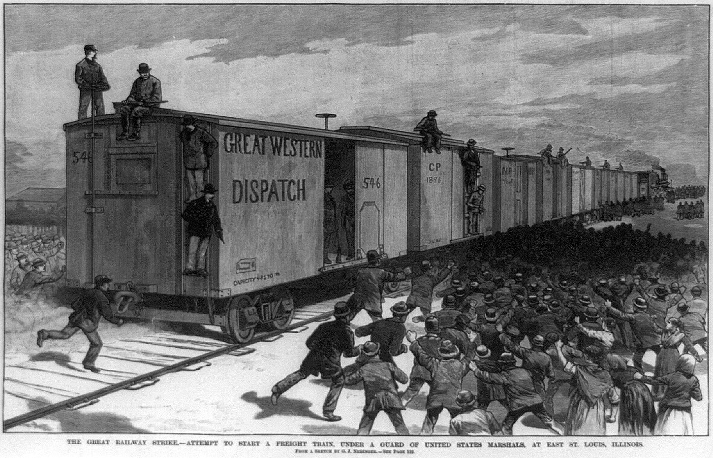 Great Southwest railroad strike