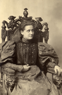Jane Addams as a young woman