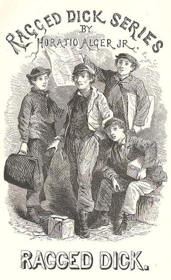 Horatio Alger's Ragged Dick series cover page