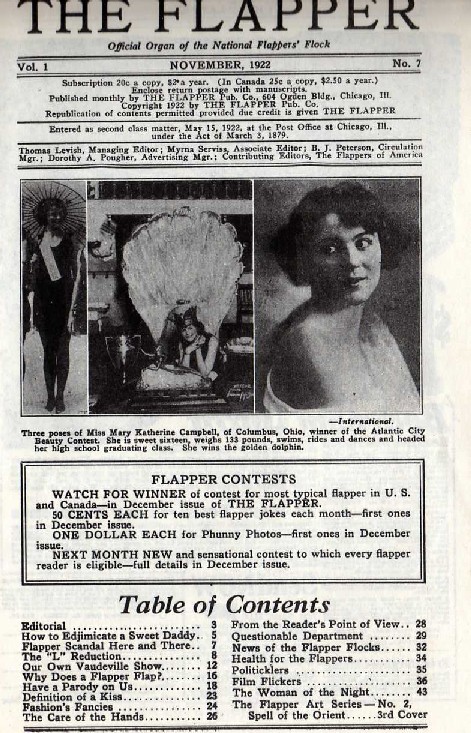 "The Flapper" magazine