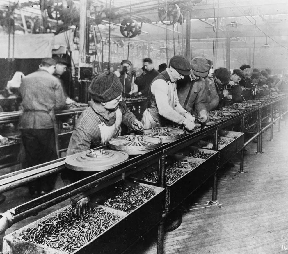 Ford Assembly Line, 1913