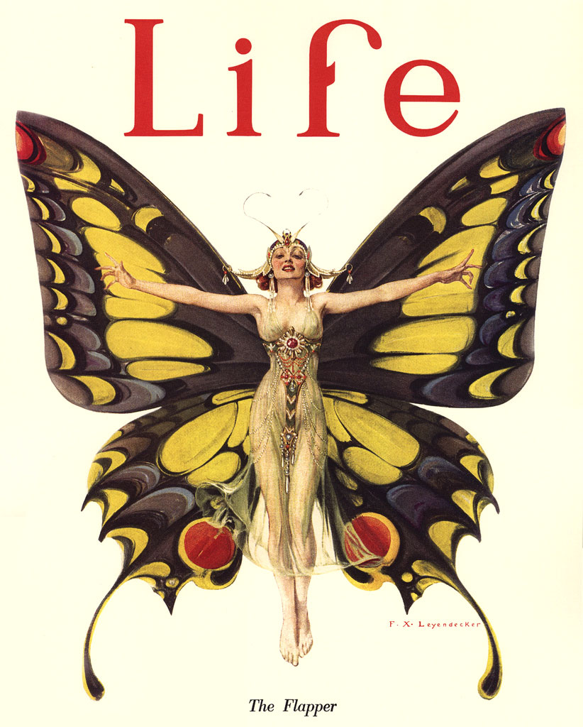 Life Magazine cover "The Flapper"