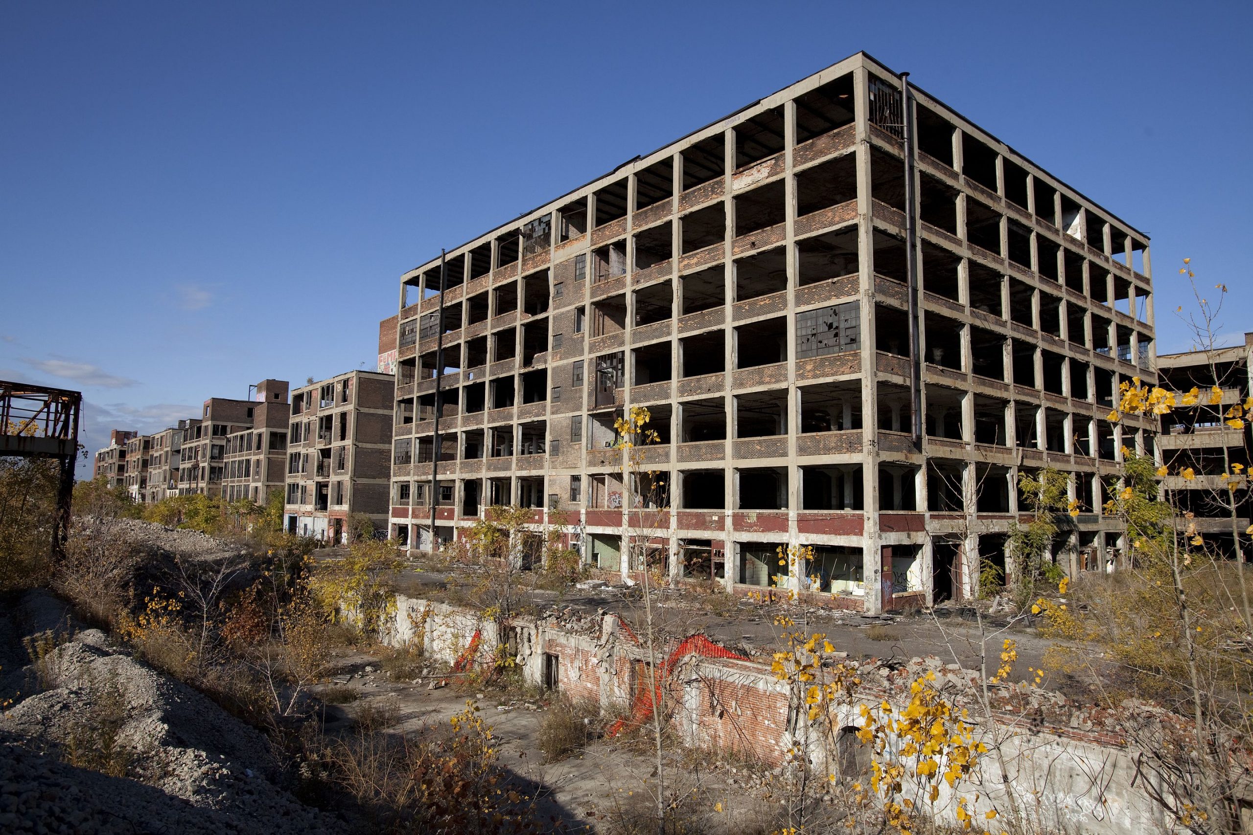 abandoned Packard Automotive Plant