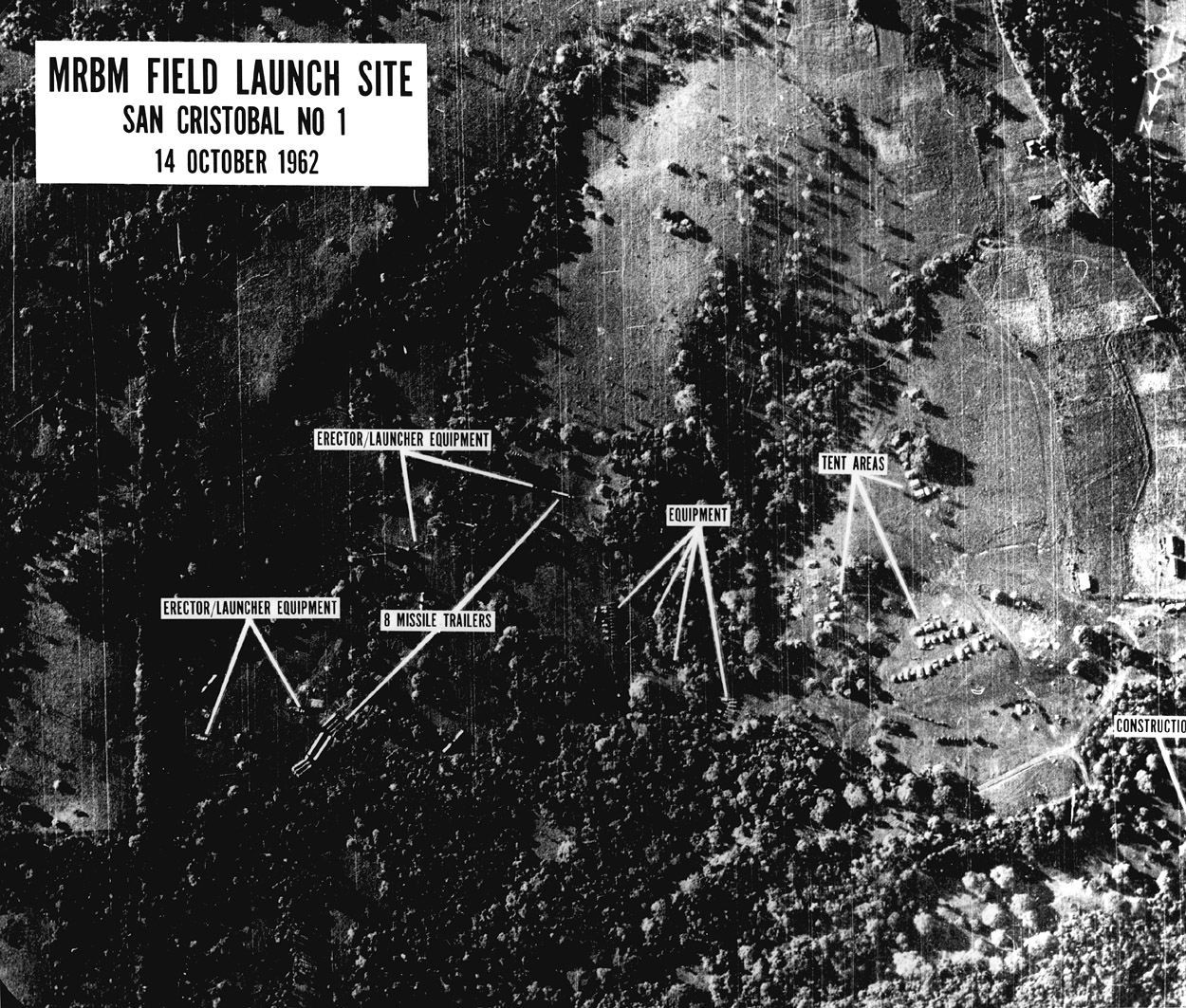 U2 photos of Cuban missiles