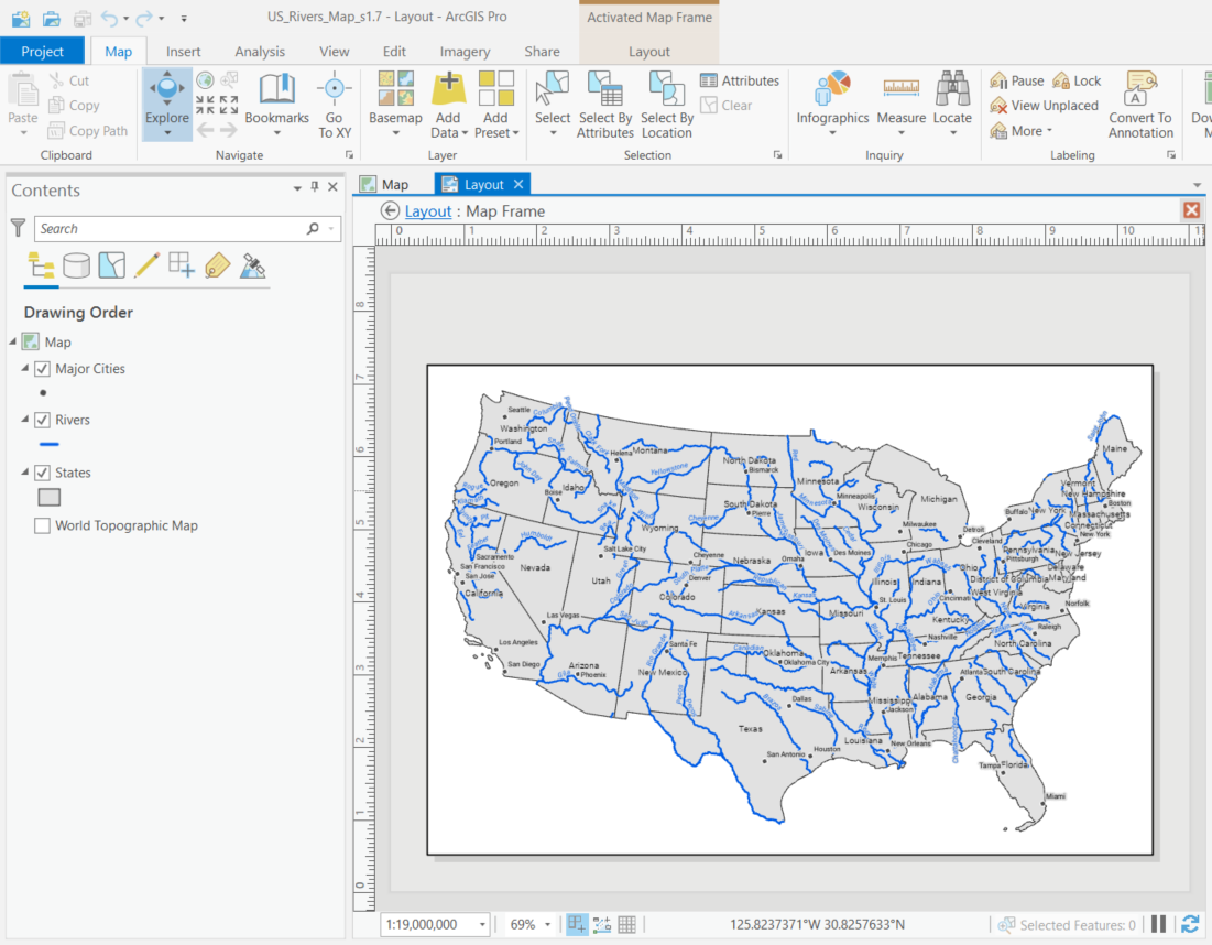 1.7 Create a Layout – The Flexible GIS Workbook for ArcGIS Pro