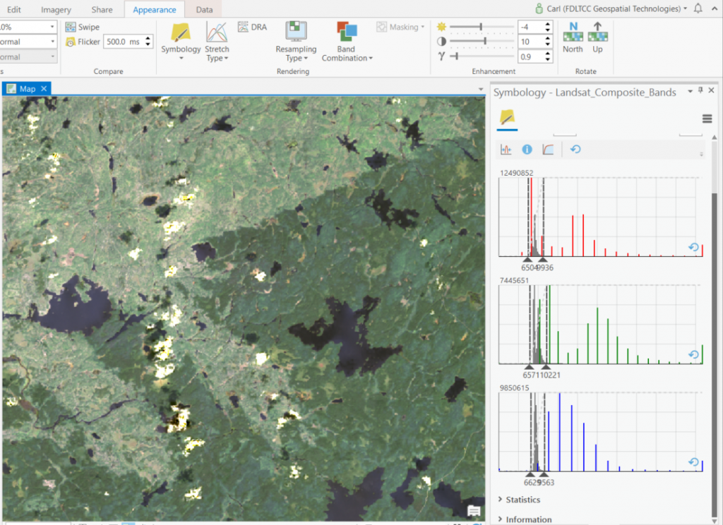 Figure 2.41: Adjusted image with stretched histograms and enhanced brightness, contrast, and gamma