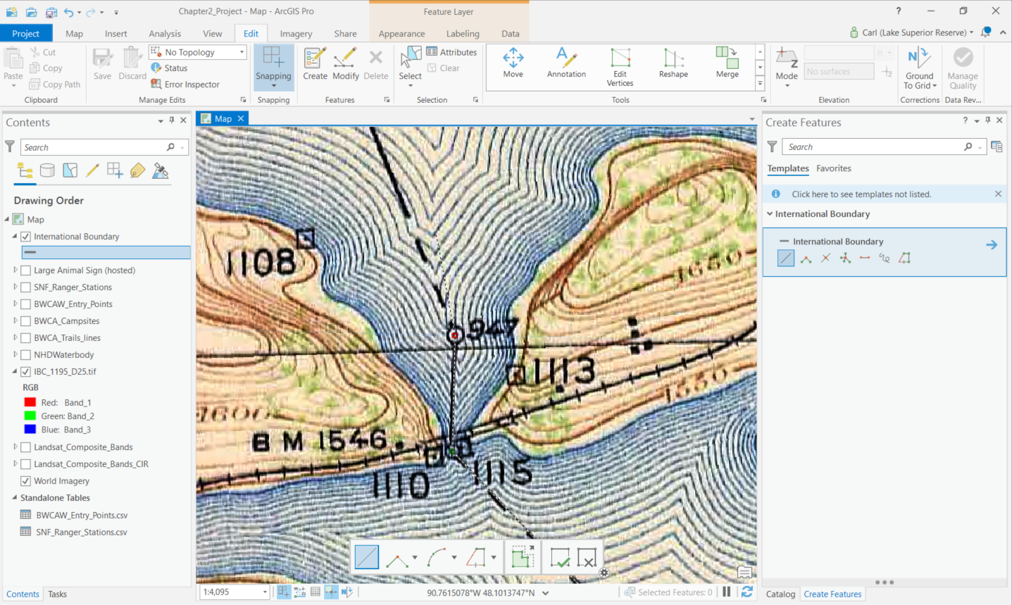 2 7 Digitize And Edit Features The Flexible GIS Workbook For ArcGIS Pro   Fig2.51 CreatingFeatures 