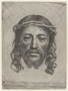 Claude Mellan Face of Christ,