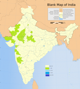 District wise Jain population percentage India census 2011