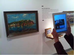 Augmented reality at Museu de Mataró