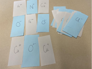Binary compounds cards set 1